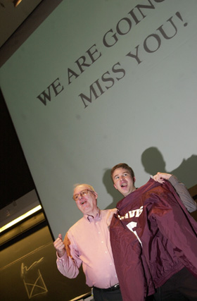Jim Davis and Logan
