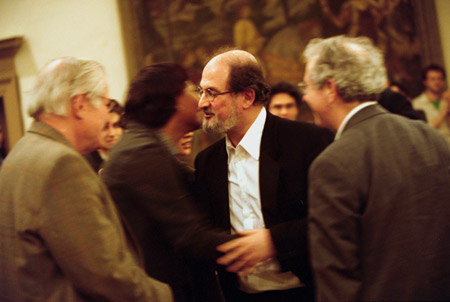 Salman Rushdie, Jamaica Kincaid, John Ashbery and James