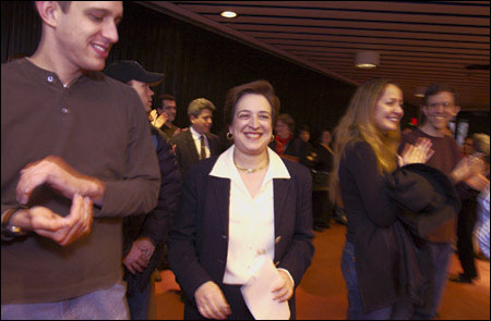 Elena Kagan smiling