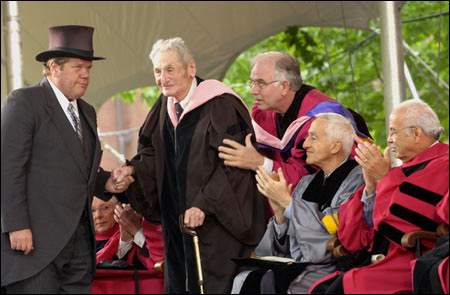 Elliot Forbes with James V. DiPaola and Christoph