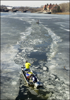 Breaking up the ice on the