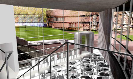 LISE interior view of the