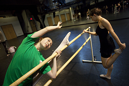 Taking the barre