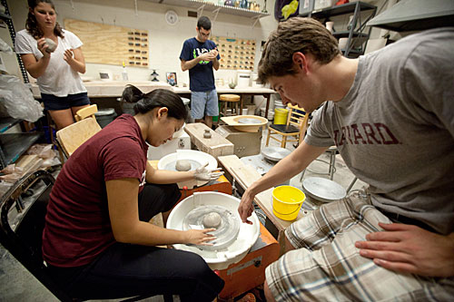 Like that scene from 'Ghost' ...