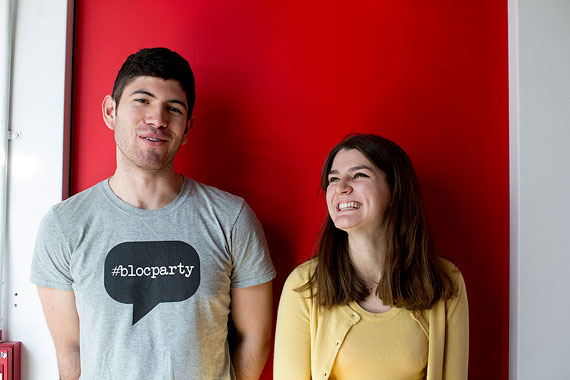 Aleja Jimenez-Jaramillo (left) will likely attend fellow sophomore Cansu Colakoglu's Singles Awareness party on Valentine's Day. Rose Lincoln/Harvard Staff Photographer