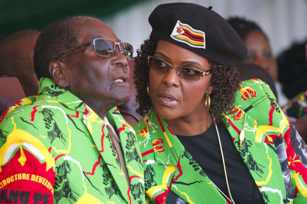 Robert and Grace Mugabe