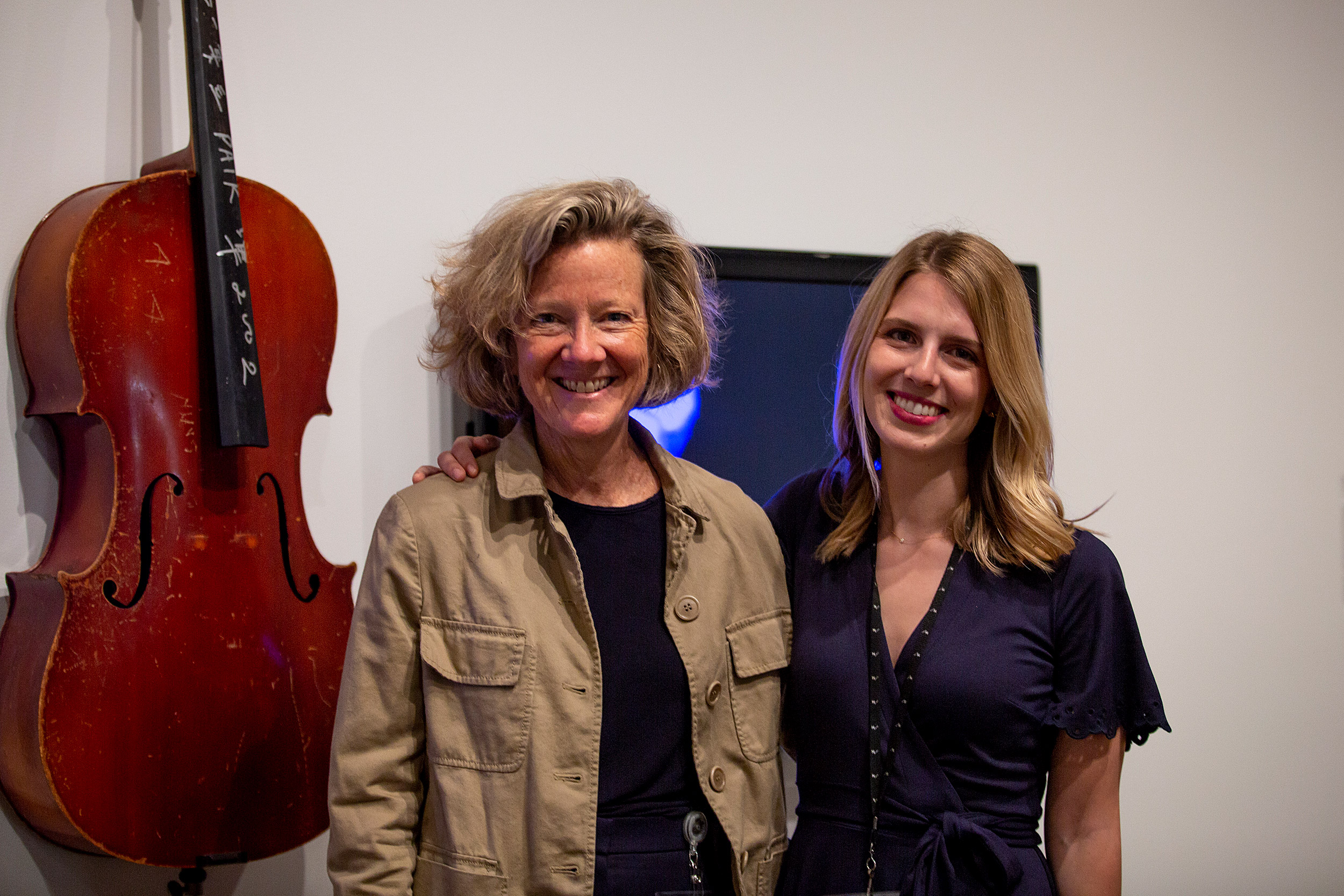 Mary Schneider Enriquez and Marina Isgro.