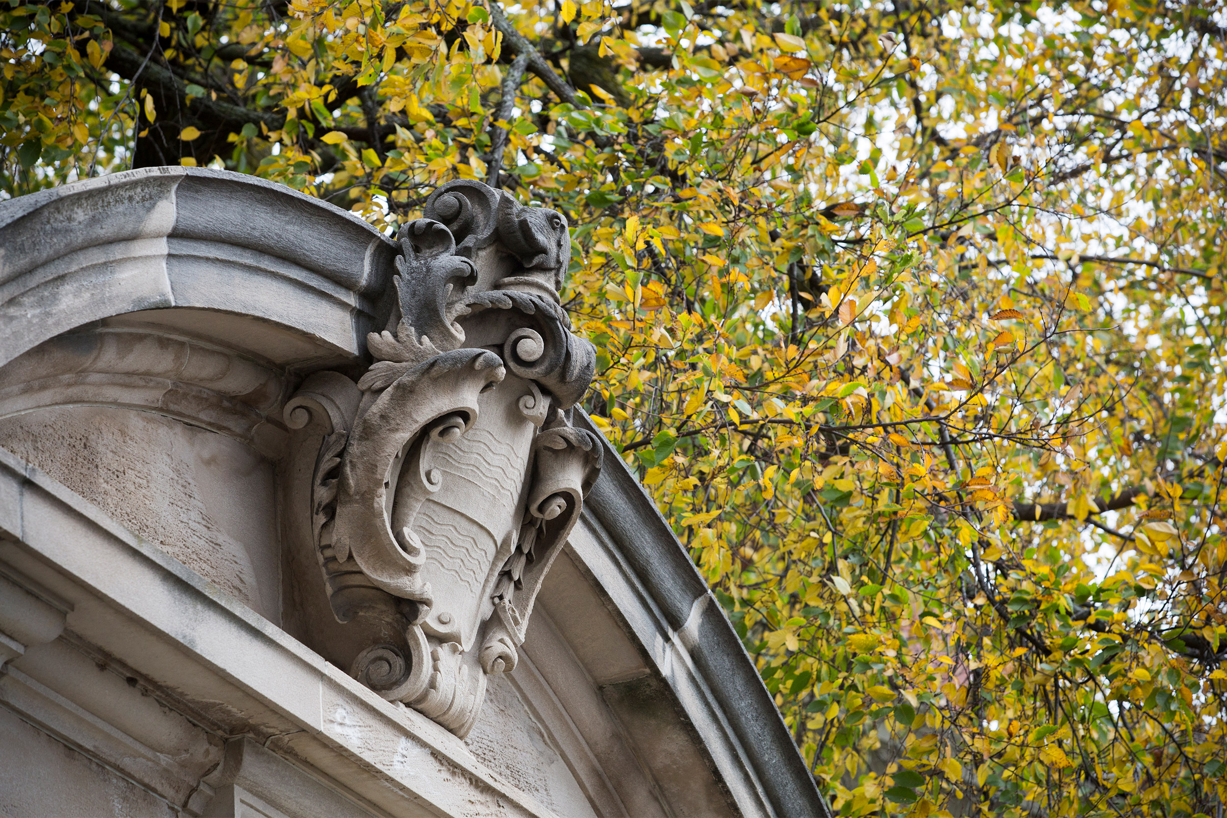 Autumn colors are on display at Eliot House