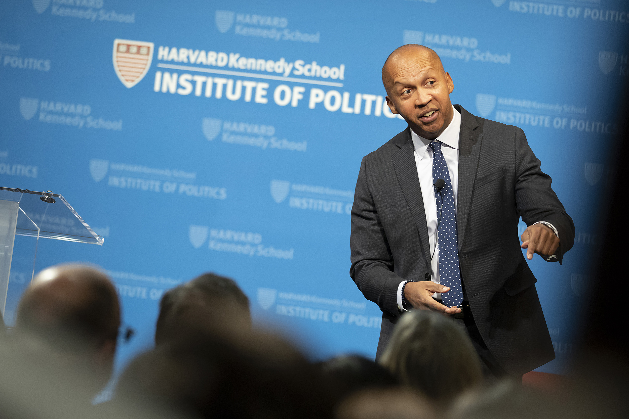 Bryan Stevenson at the Kennedy School.
