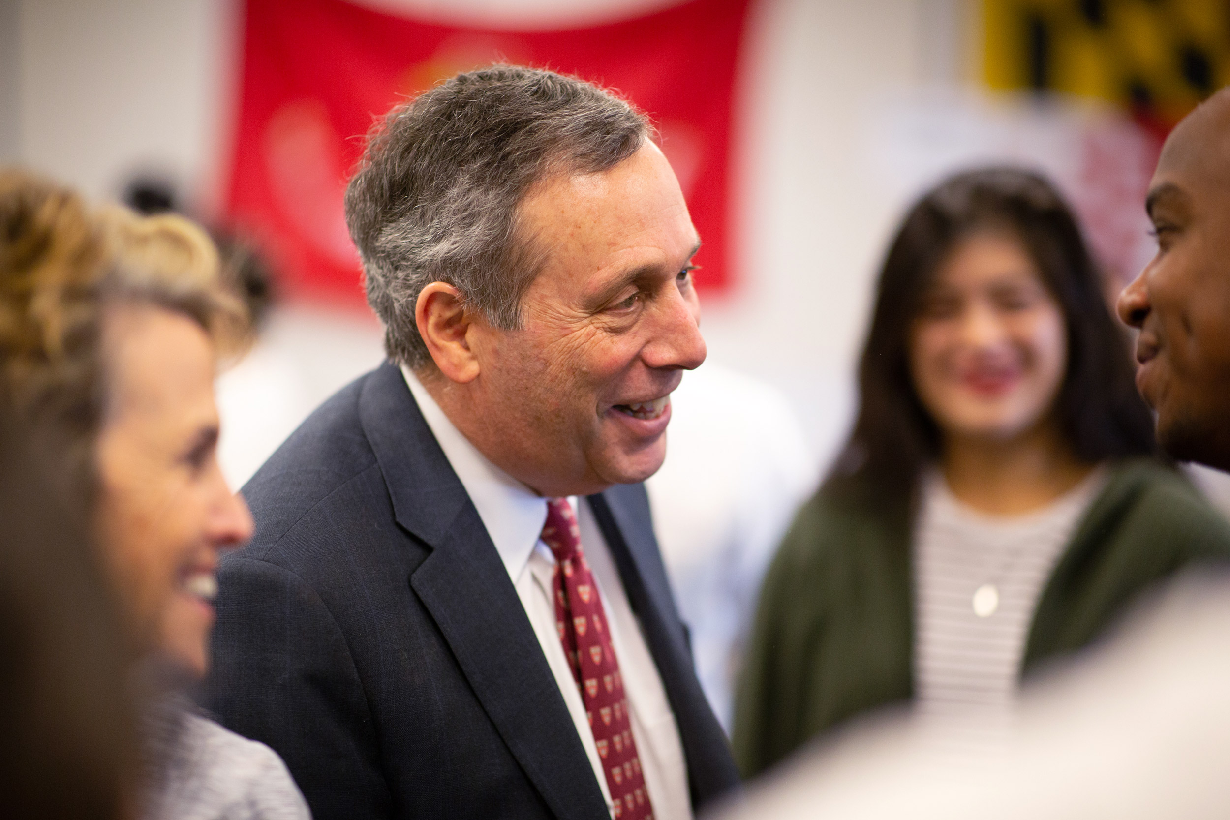 Larry Bacow meets Jordan Harrison.