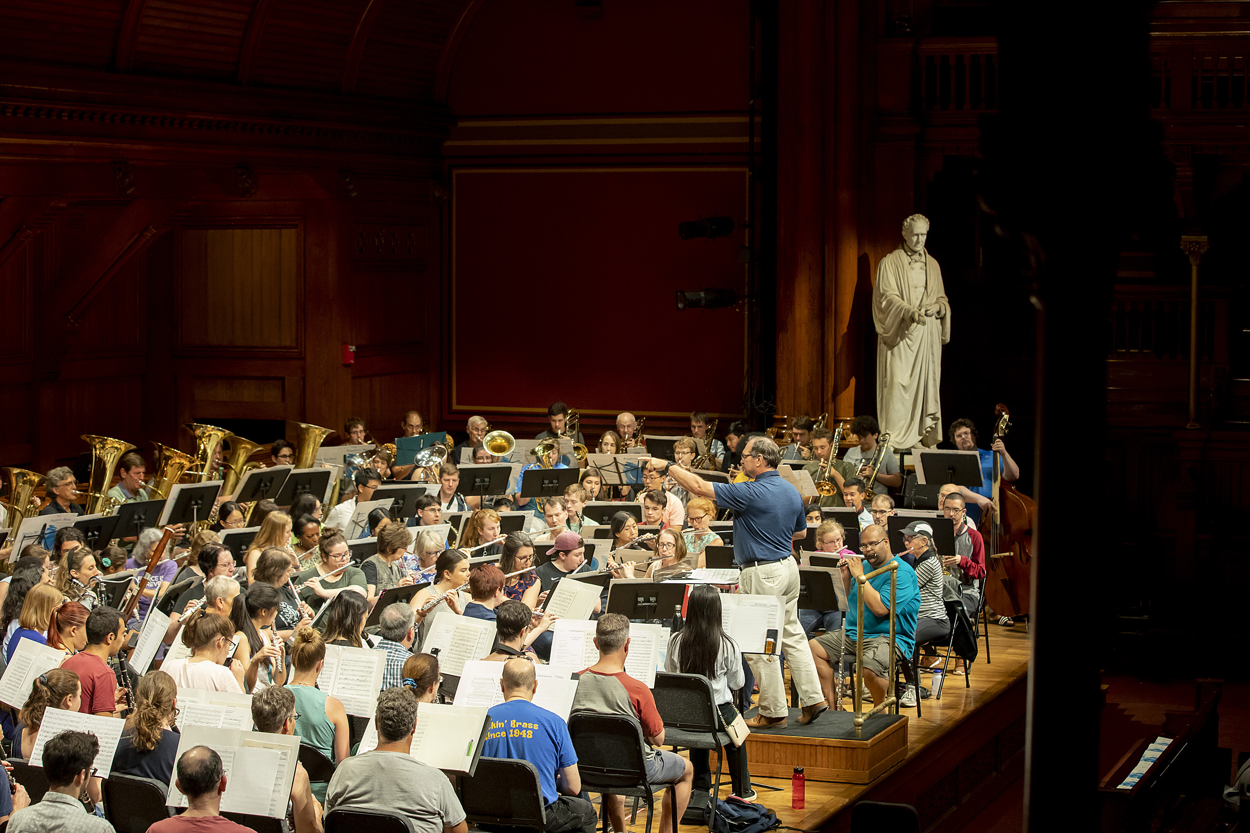 Harvard Summer Pops inside Sanders Theatre