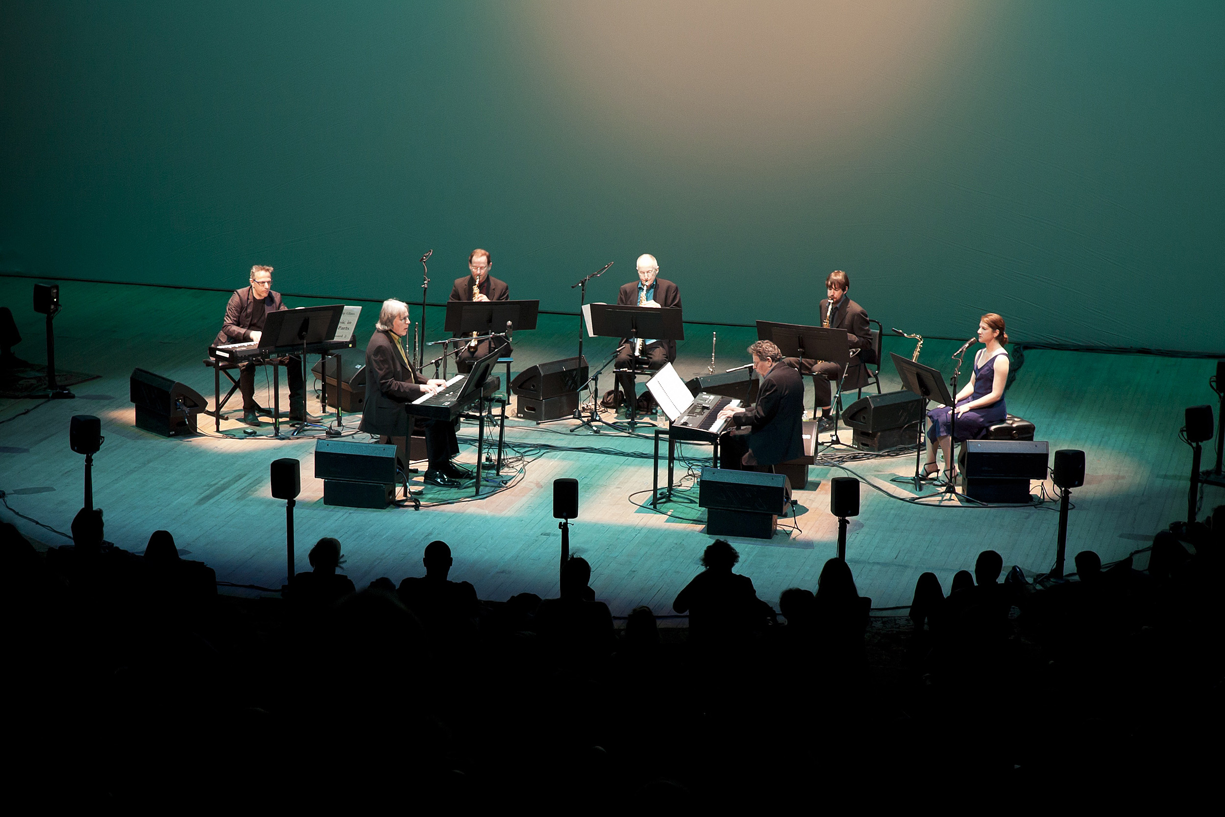 Ensemble onstage