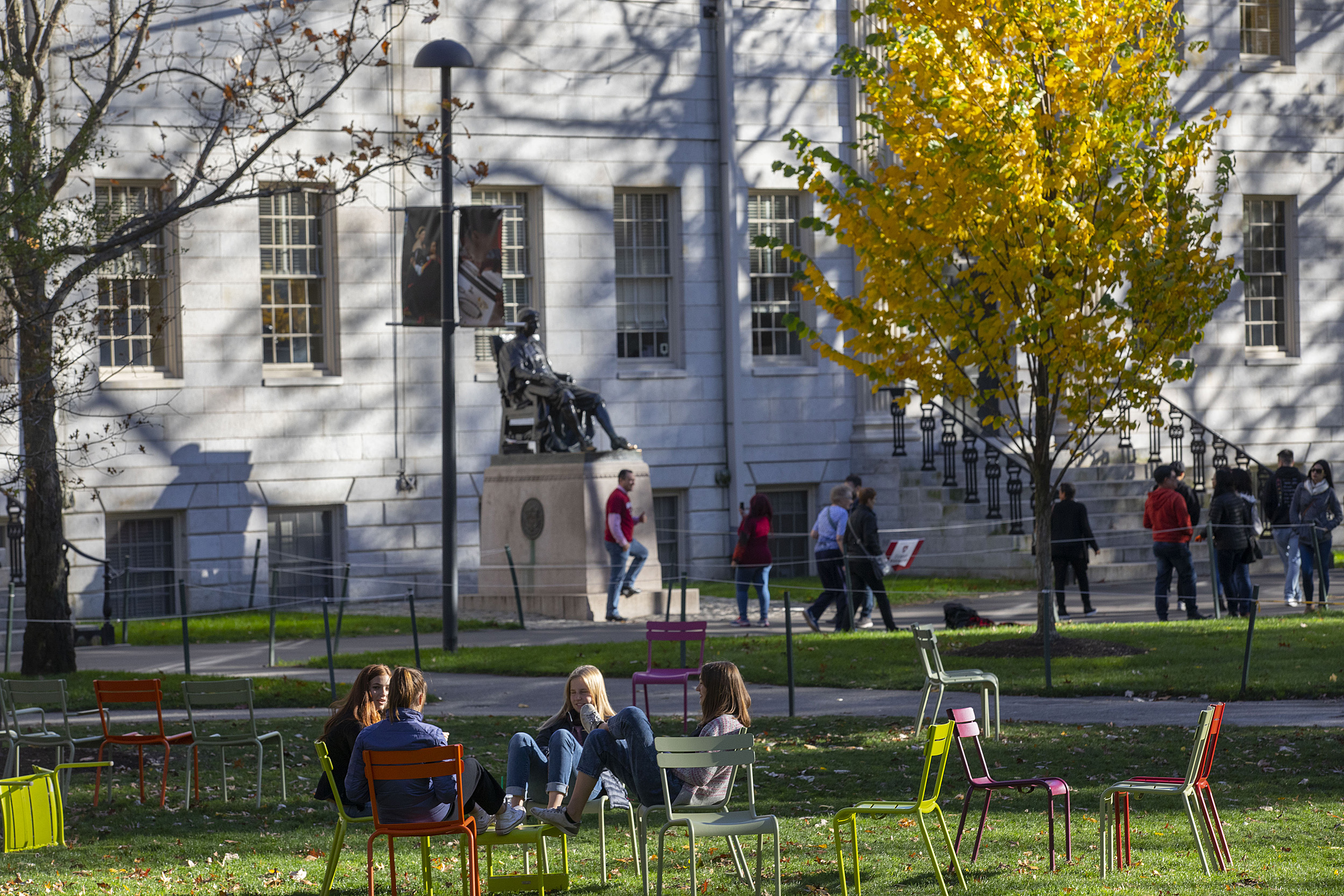 Harvard Yard.