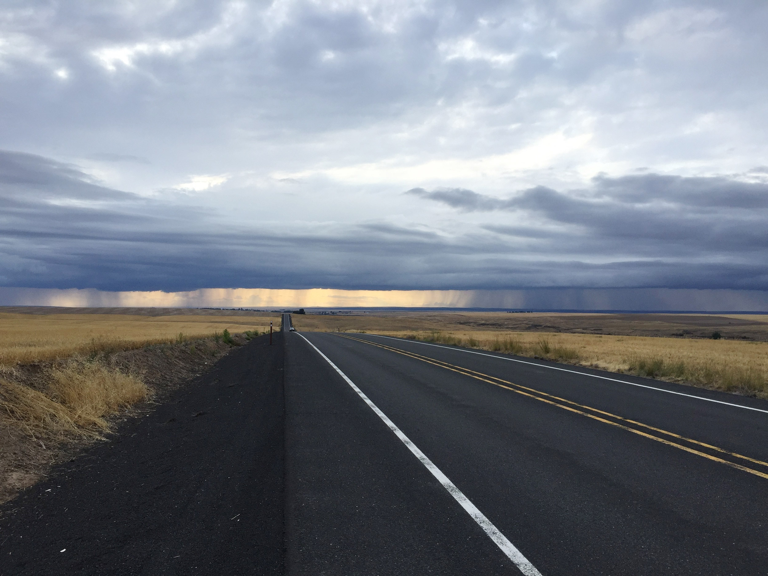 Highway scene.