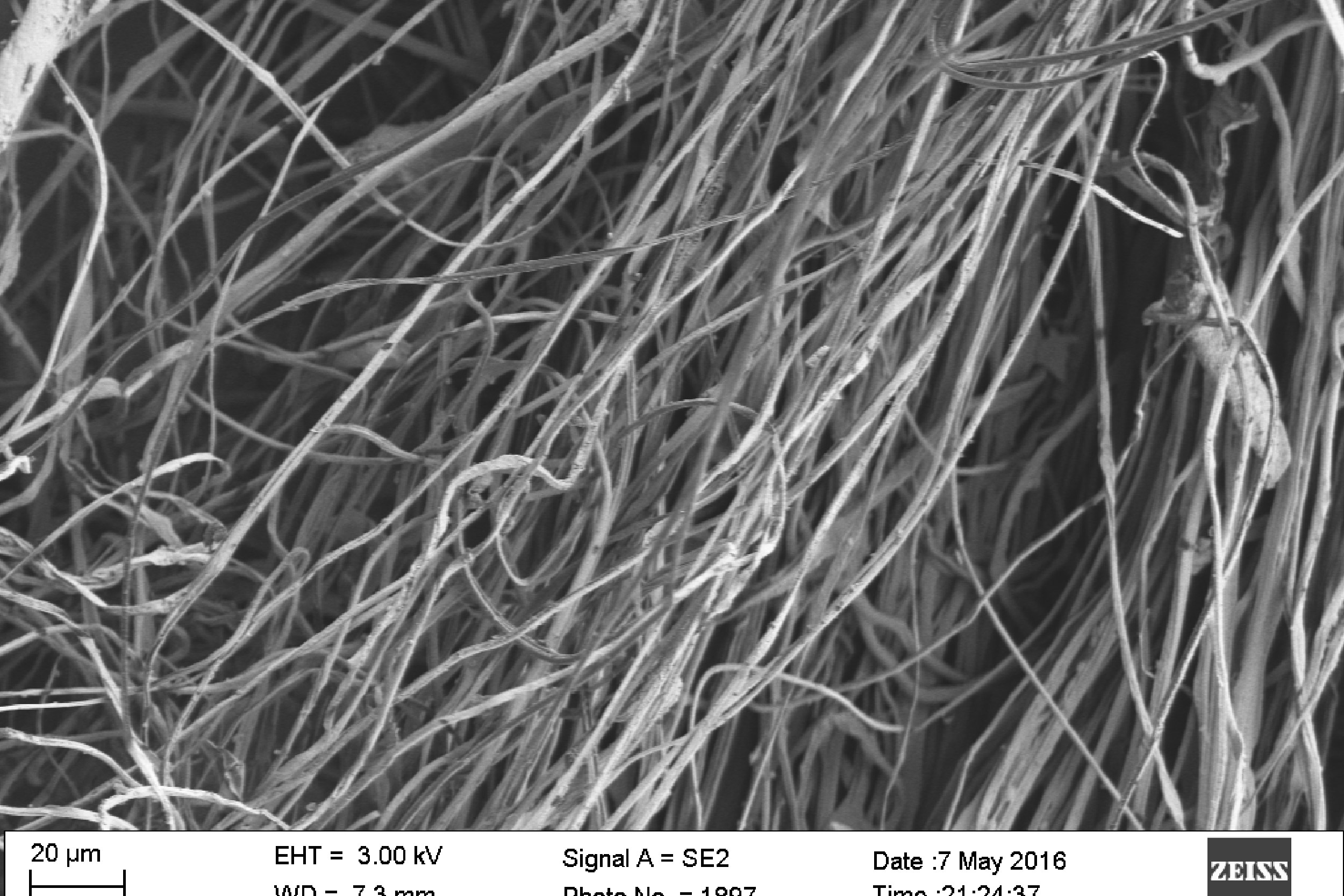 Para-aramid nanofibers.