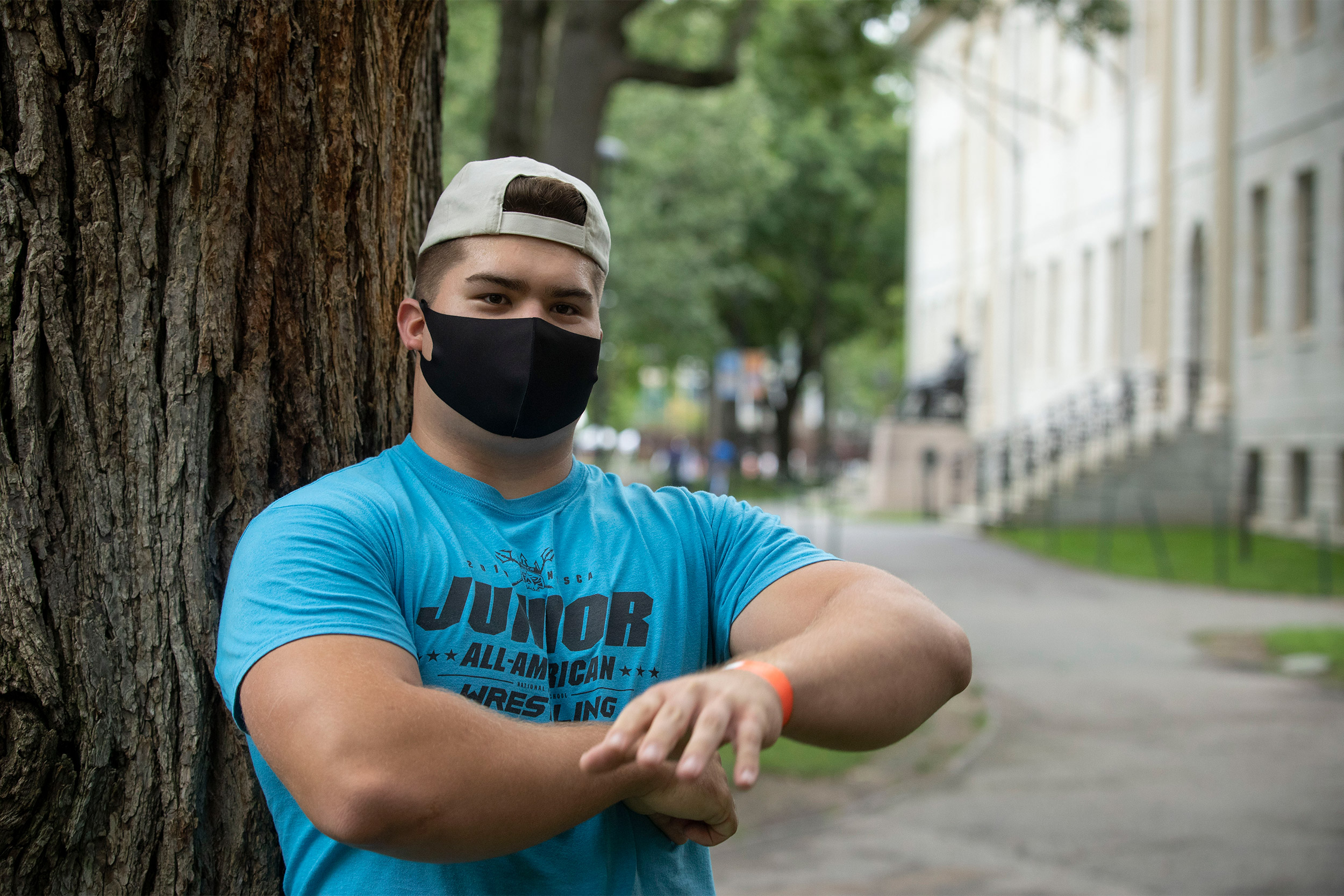 Harvard Football player, Thor Griffith.