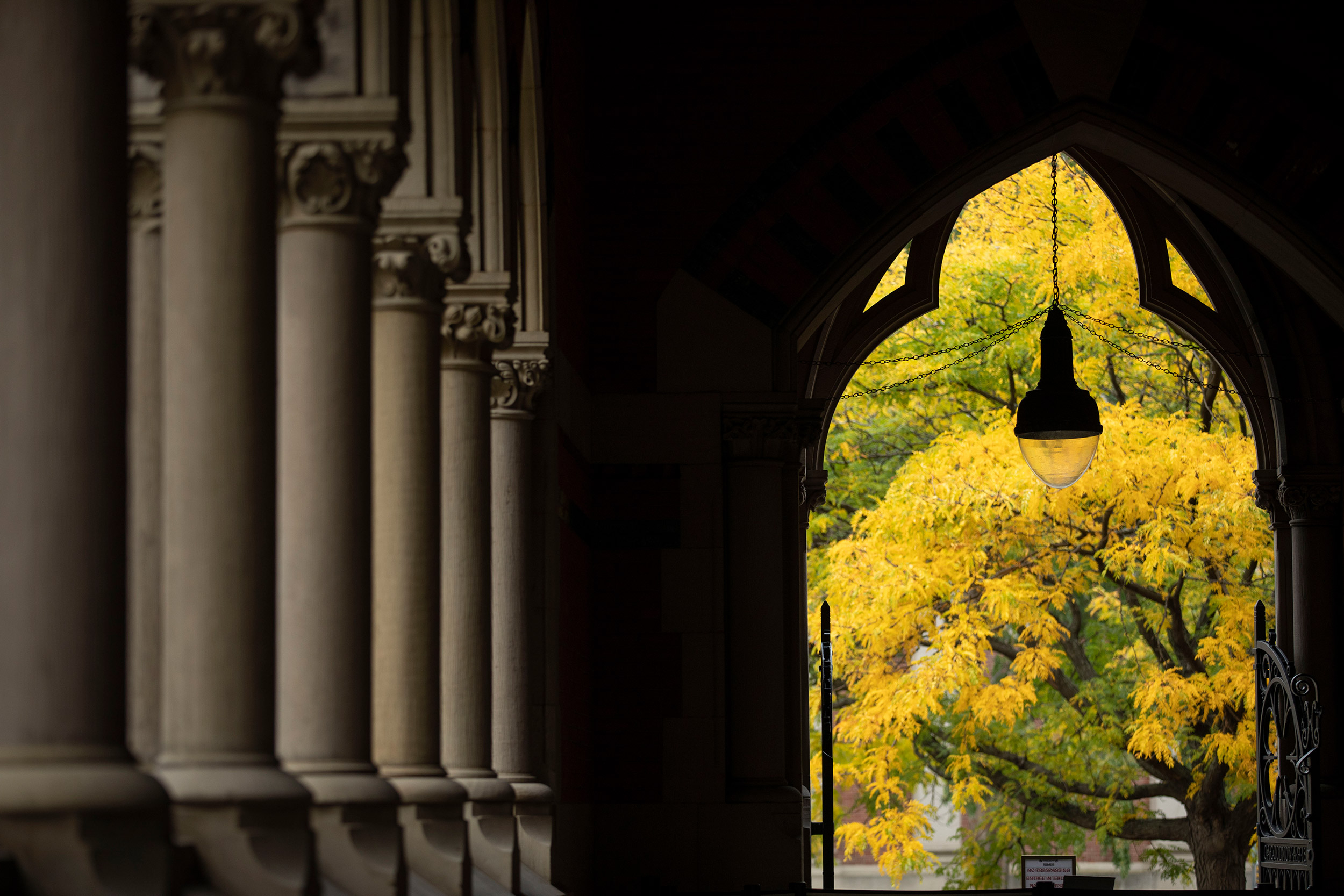 entrance to Annenberg Hall.