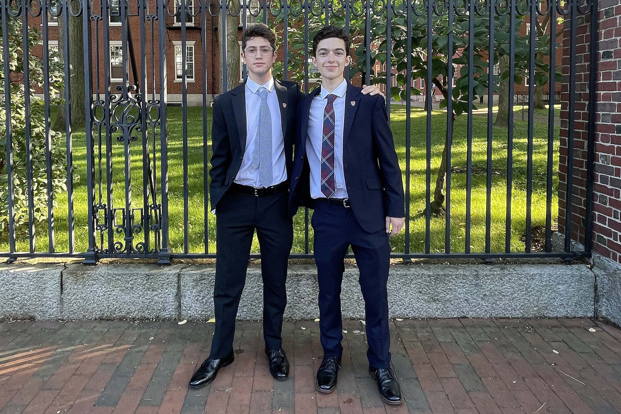 Avi Schiffmann ’25 and Marco Burstein ’25.