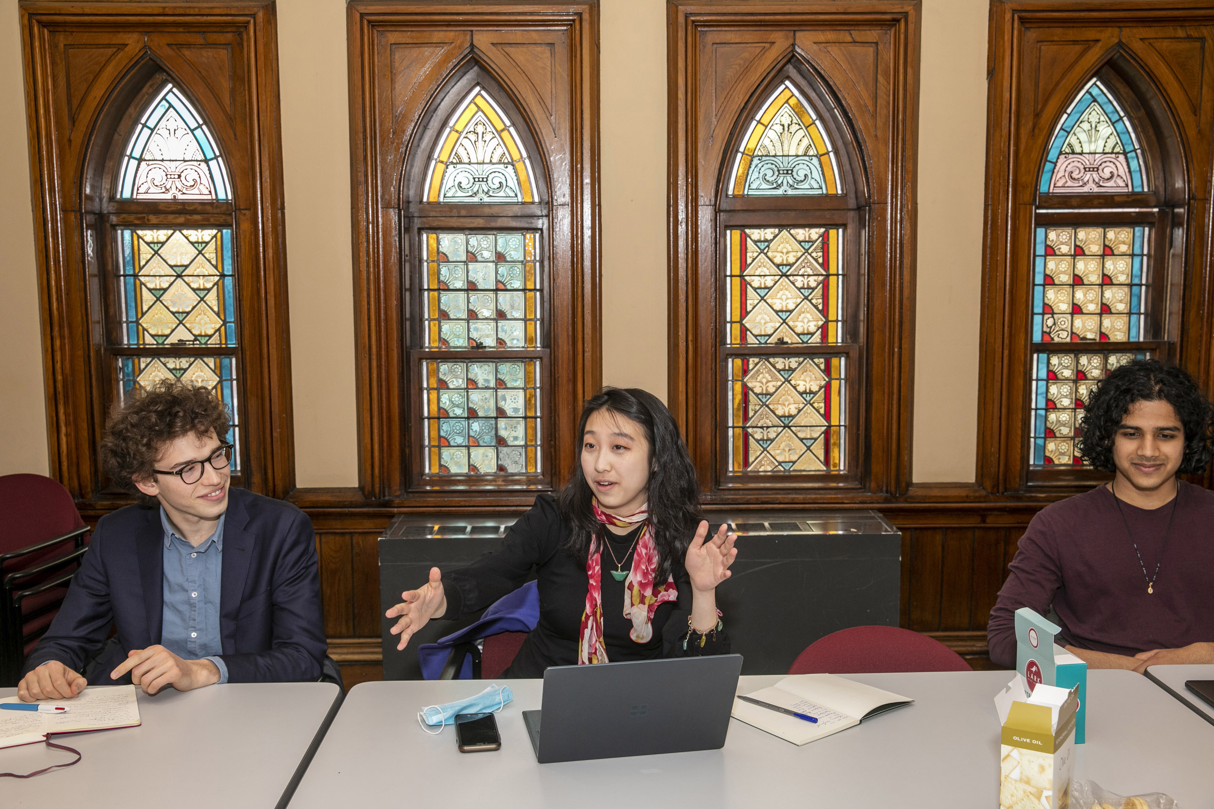 Henry Haimo, Julie Heng,Chinmay Deshpande.