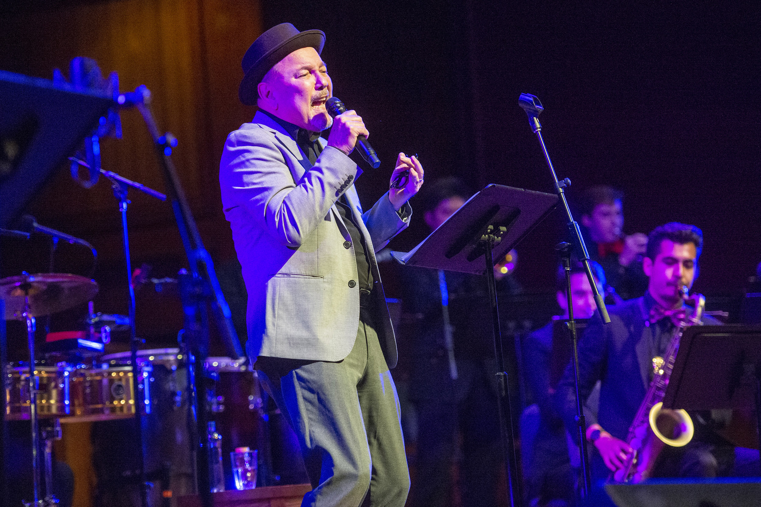 Ruben Blades with Harvard Jazz BAND.