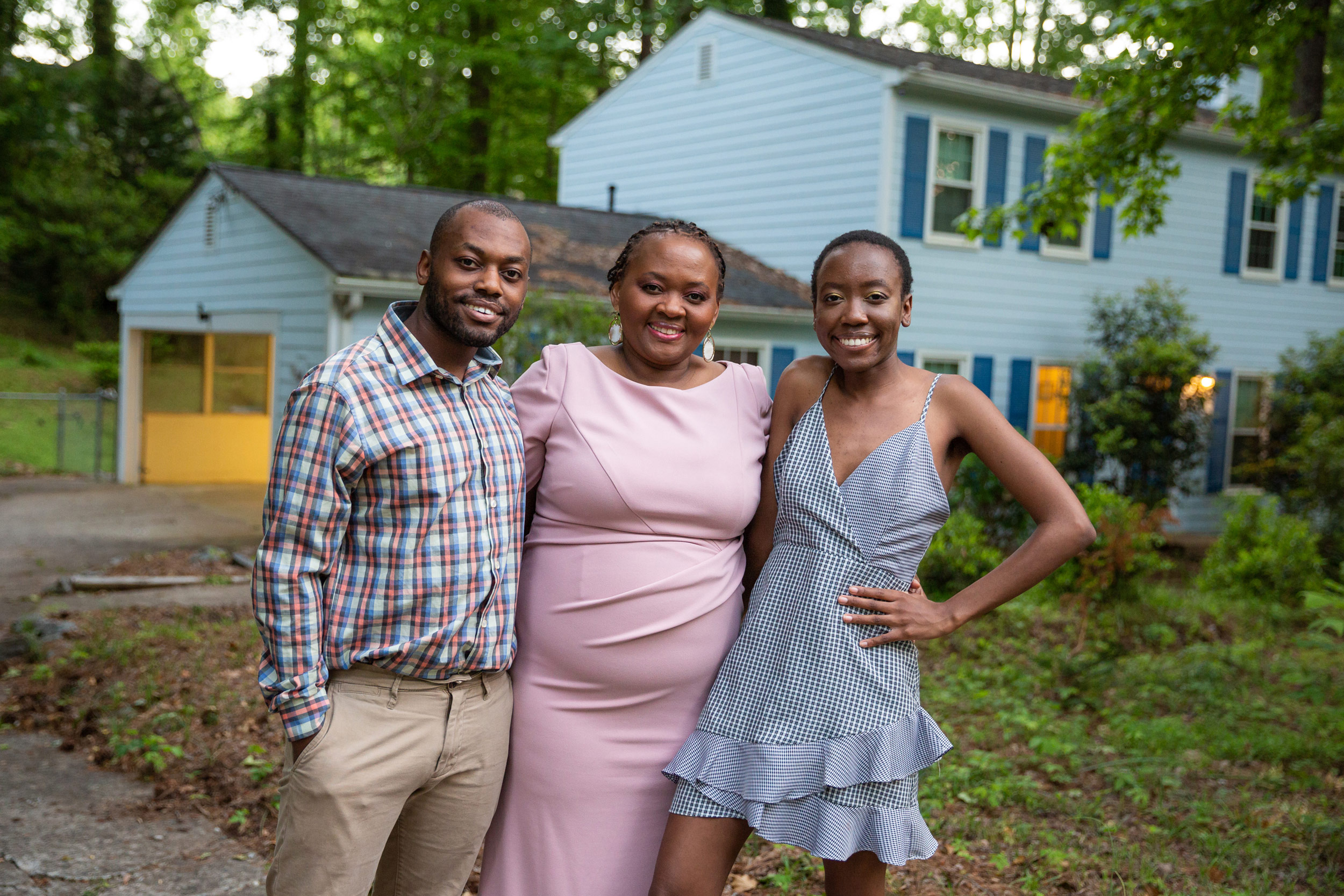 Jesse Onyango, Juliana Muthiani, Sheila Onyango.