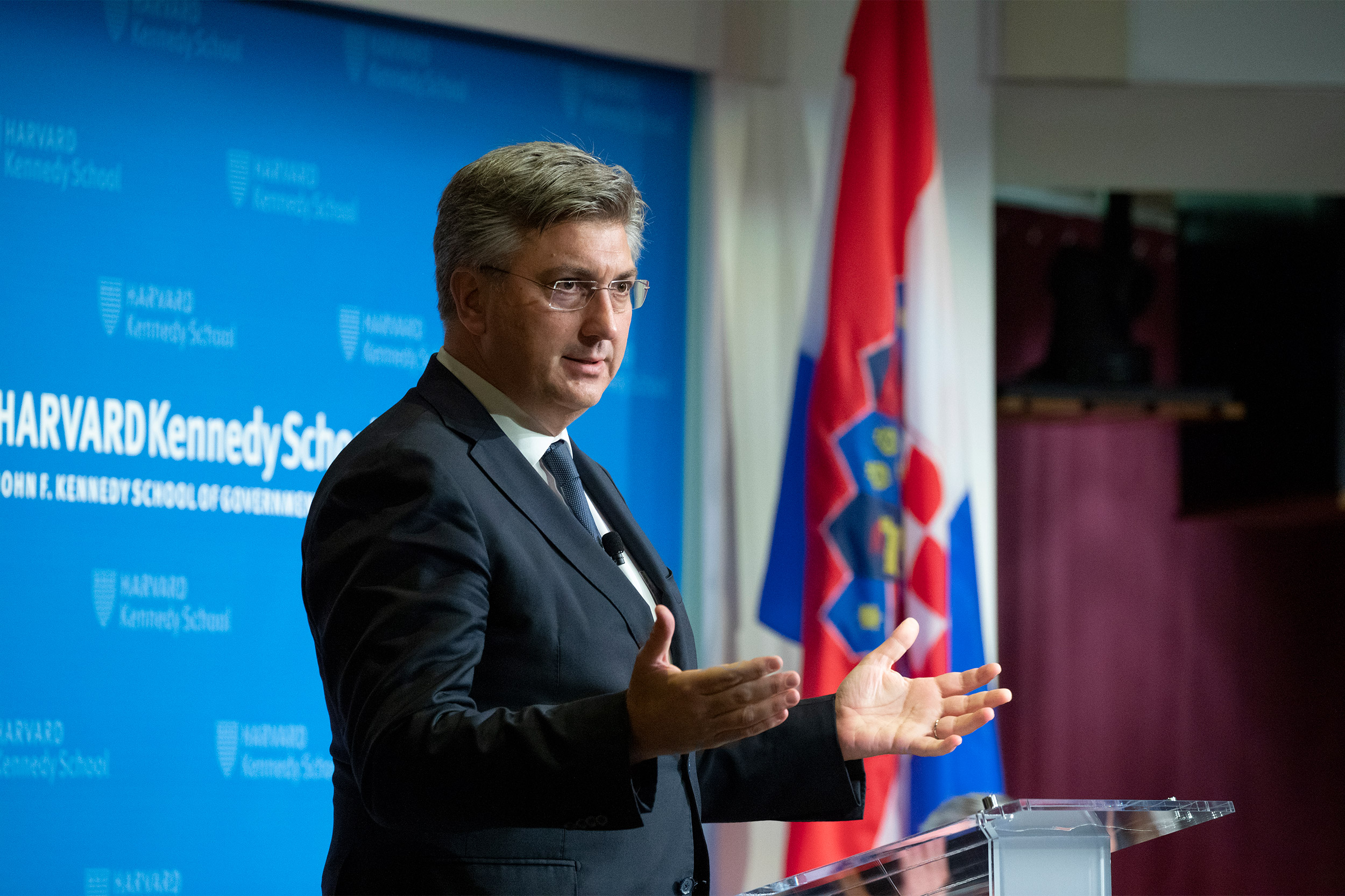 Andrej Plenković, prime minister of Croatia.