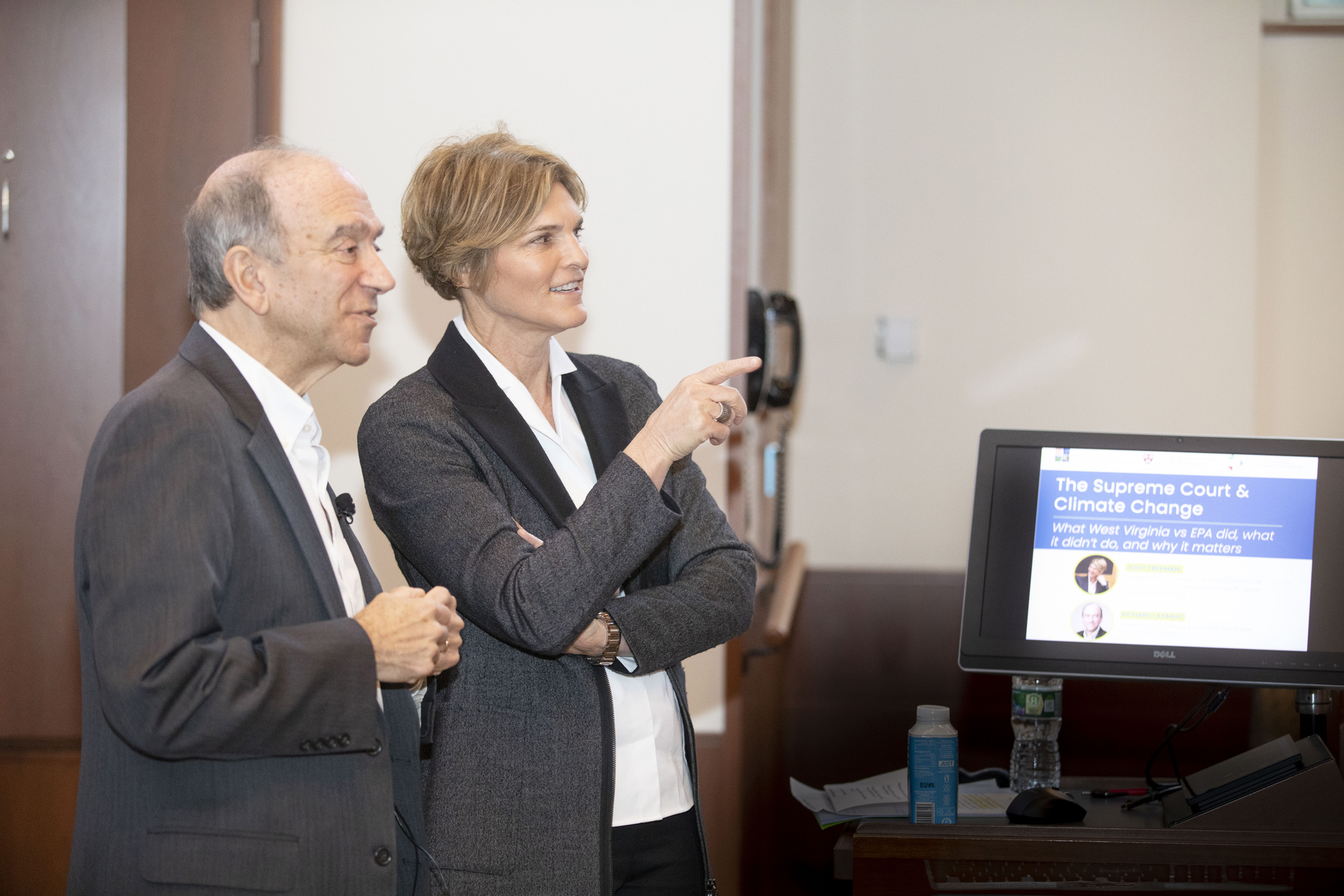 Harvard Law School professors Richard Lazarus and Jody Freeman