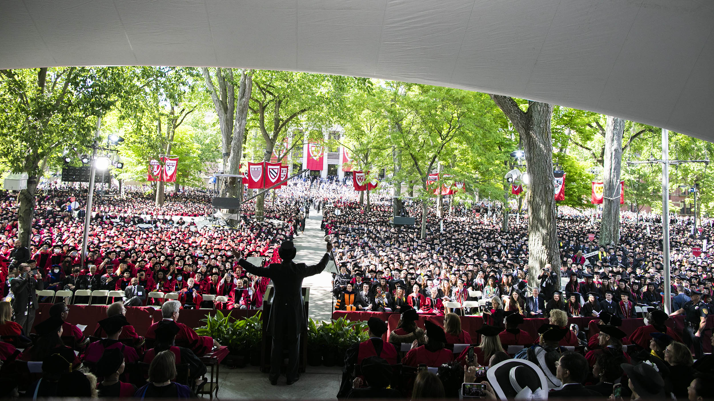 Class of 2022 Commencement, Tercentenary Theatre.