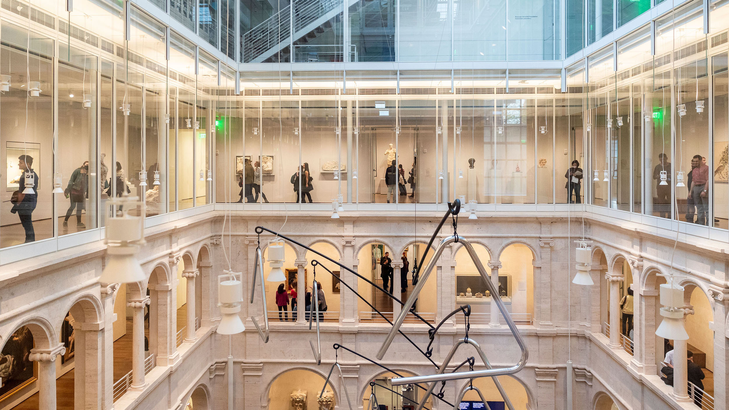 Inside Harvard Art Museums.