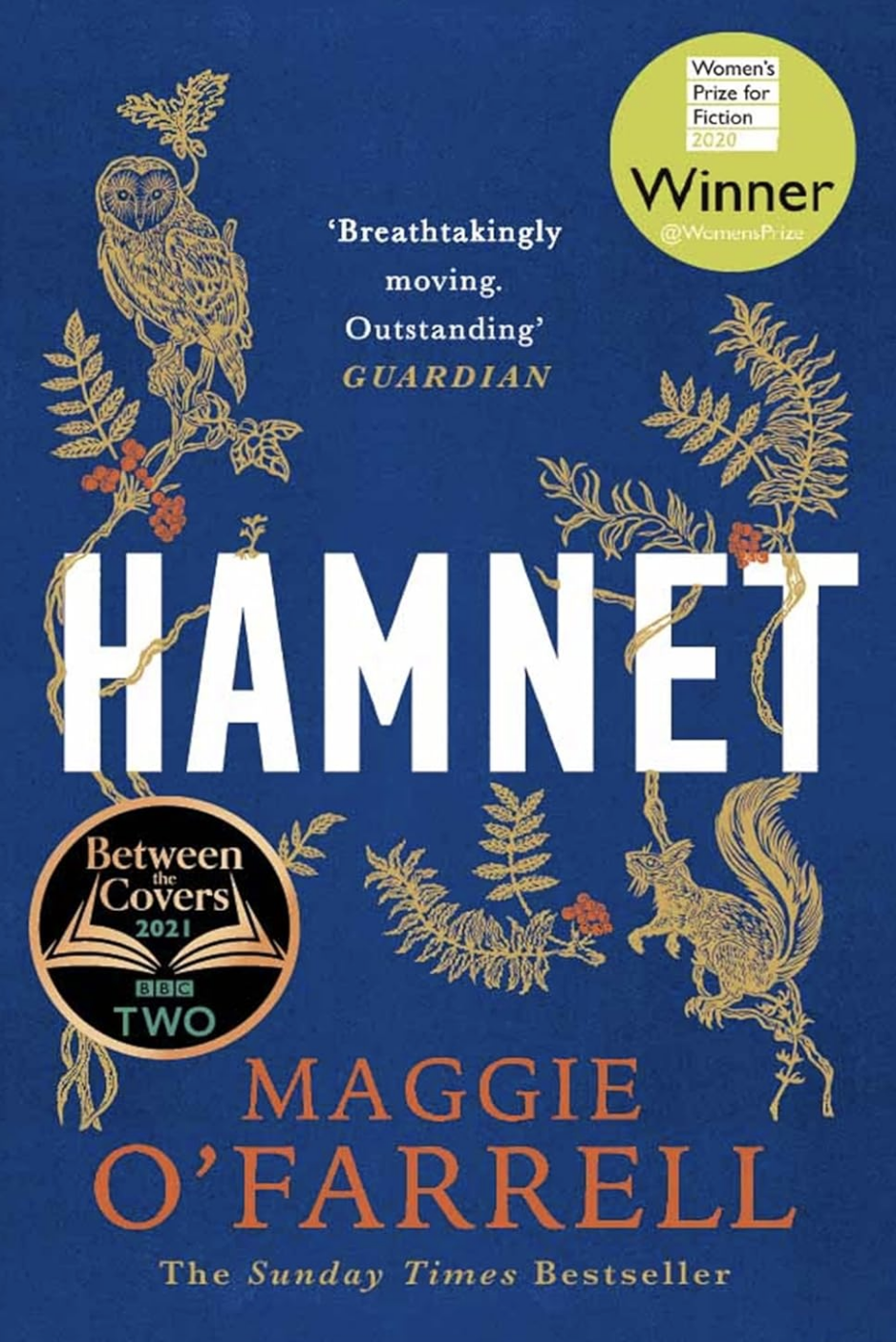 Book cover: "Hamnet."