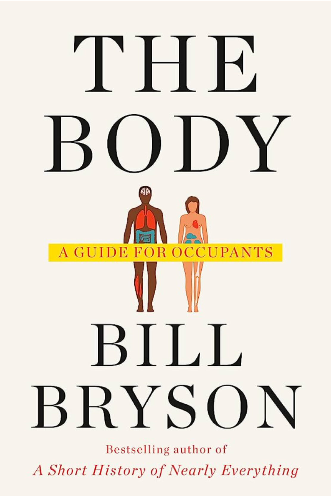 Book cover: “The Body: A Guide for Occupants” by Bill Bryson.