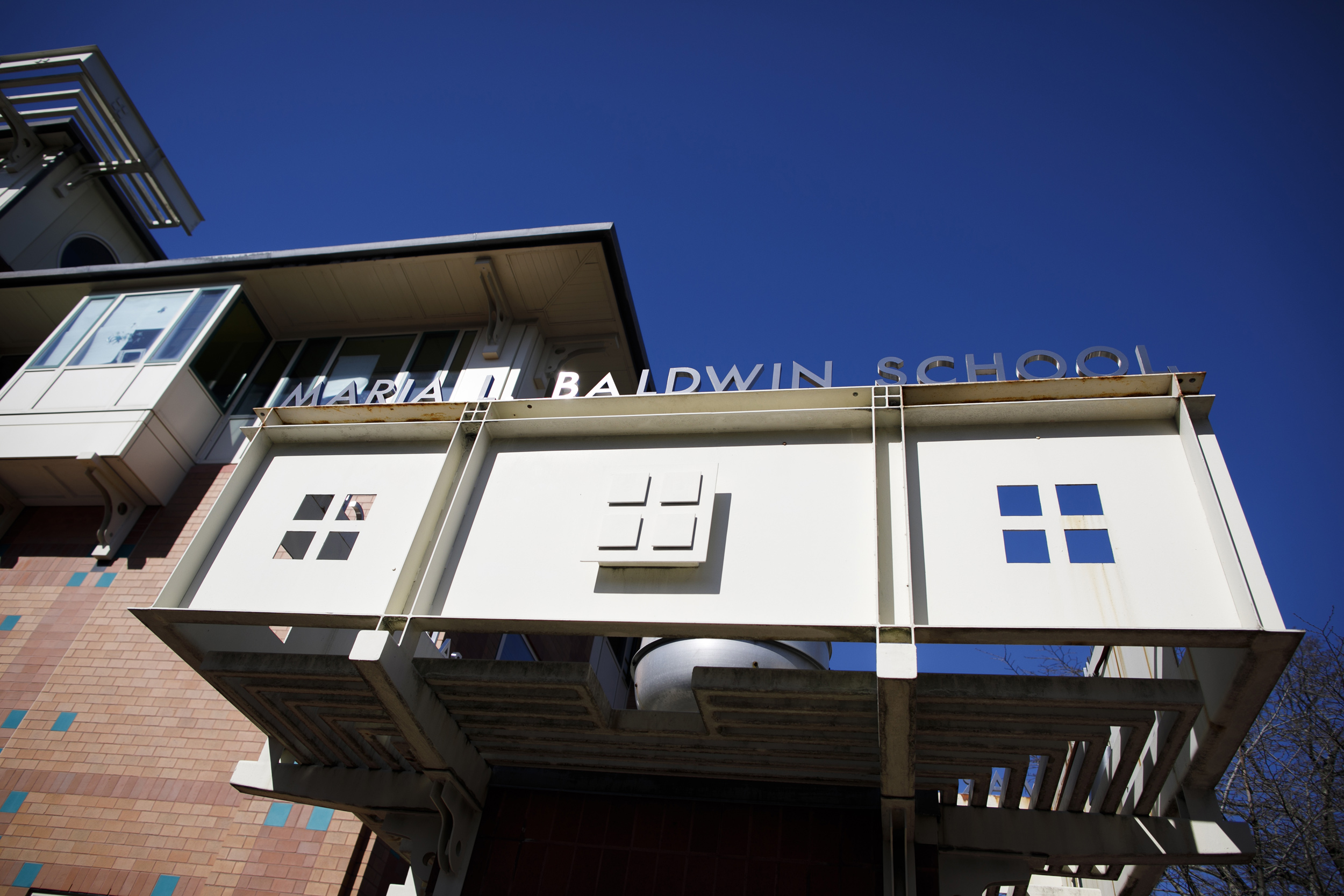 The Maria Baldwin School is pictured in Cambridge.