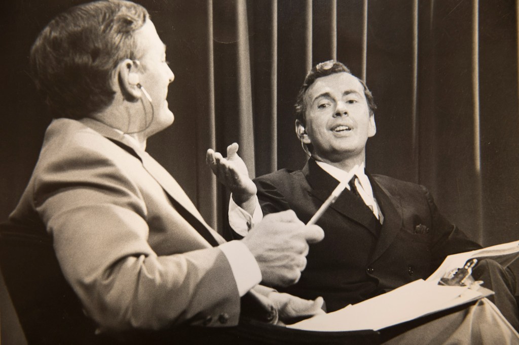 William F. Buckley Jr. and Gore Vidal debate.