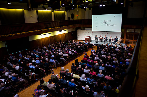 “The Museum, the City, and the University" brought together museum directors from Boston and Cambridge to Radcliffe to discuss the challenges museums must address in order to excel, engage, and create community.