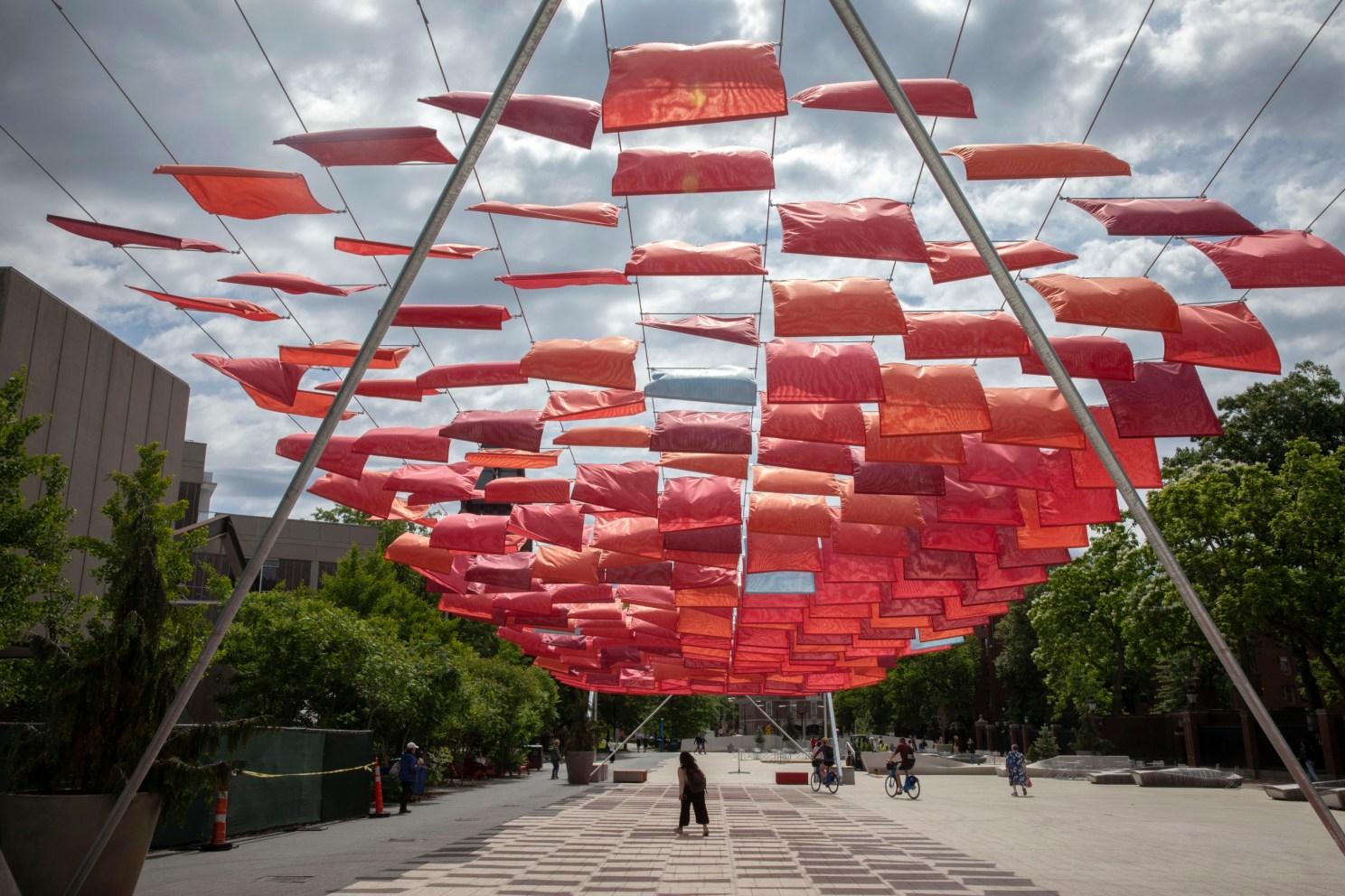 Wavelength canopy.