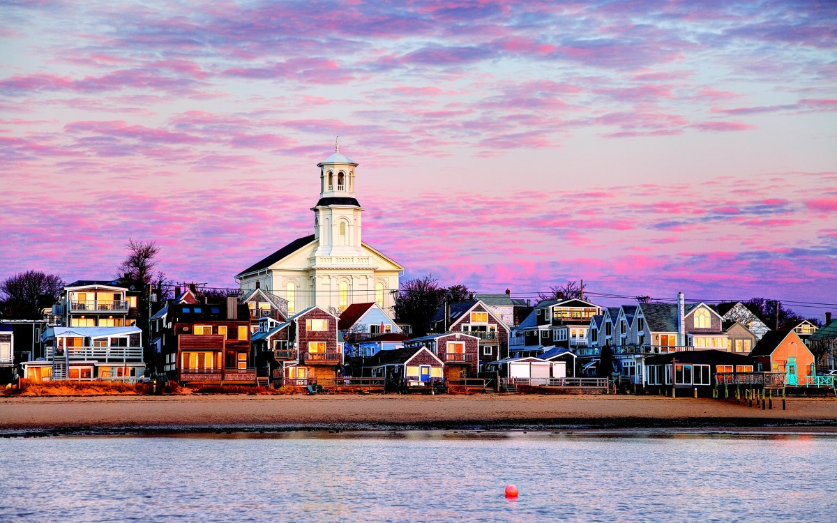 Provincetown skyline.