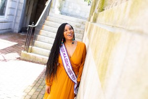 Nicole Johnson was just crowned Miss Massachusetts International.