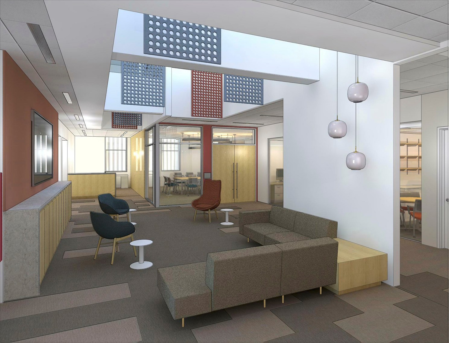 A rendering of the new ARC space