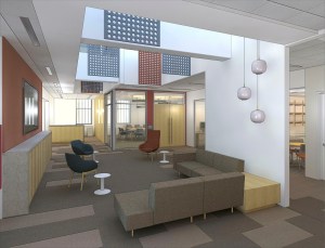 A rendering of the new ARC space