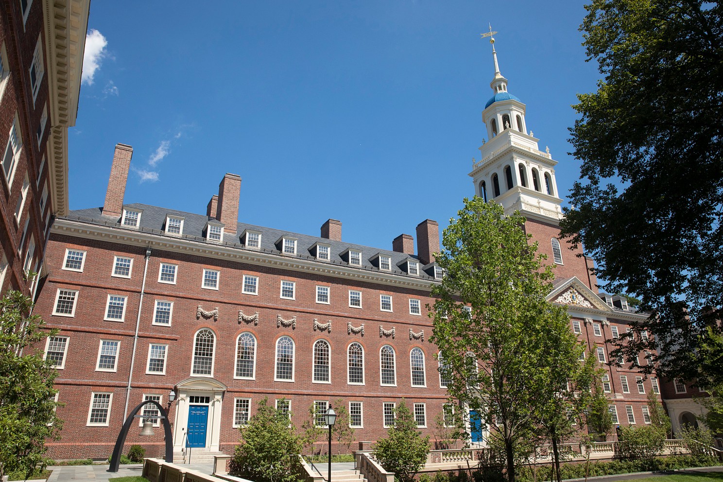 Lowell House courtyard,