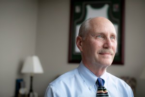 Paul Barreira in his office.