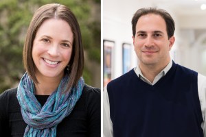 Headshots of two researchers.