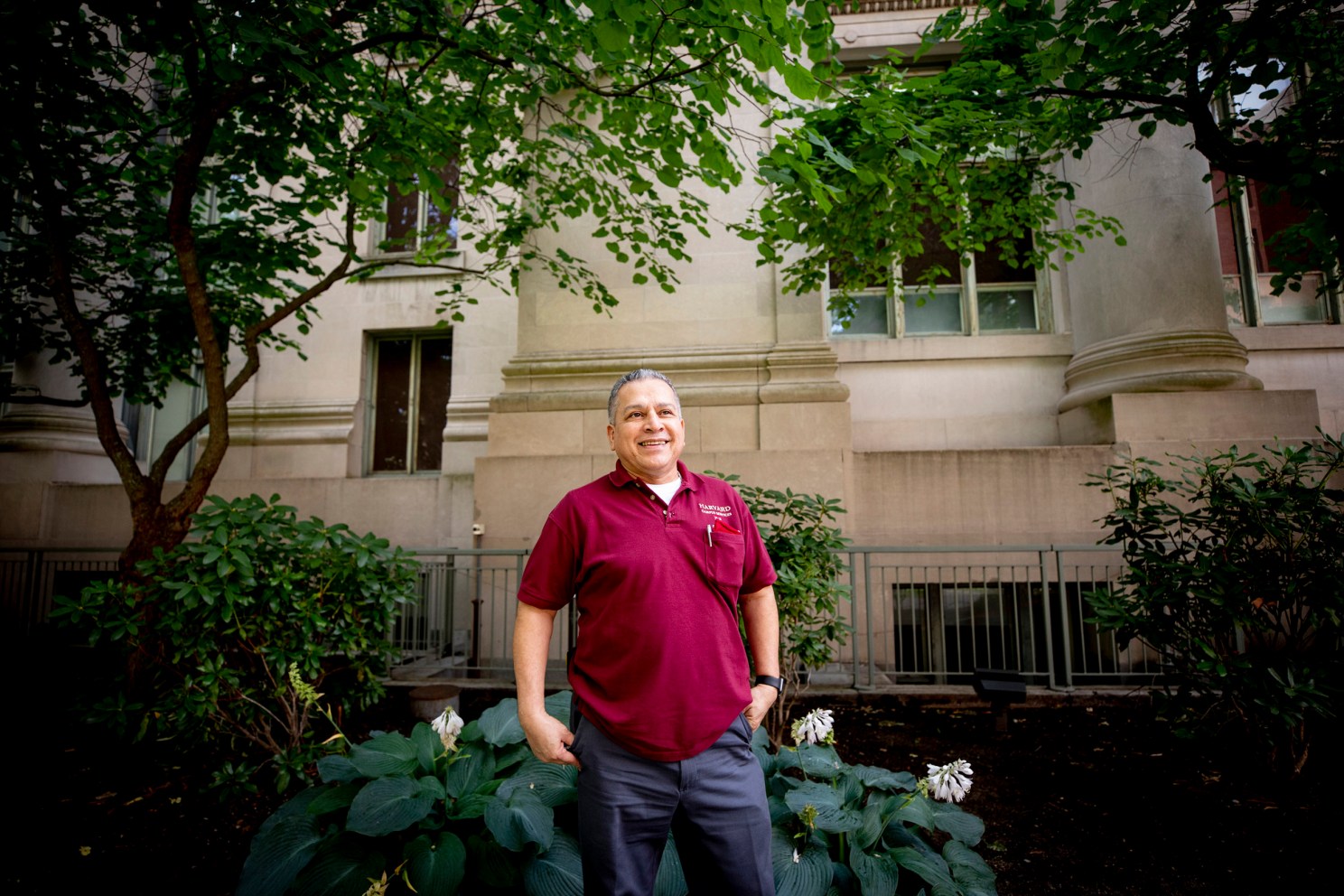 Essential worker, Mario Arevalo.