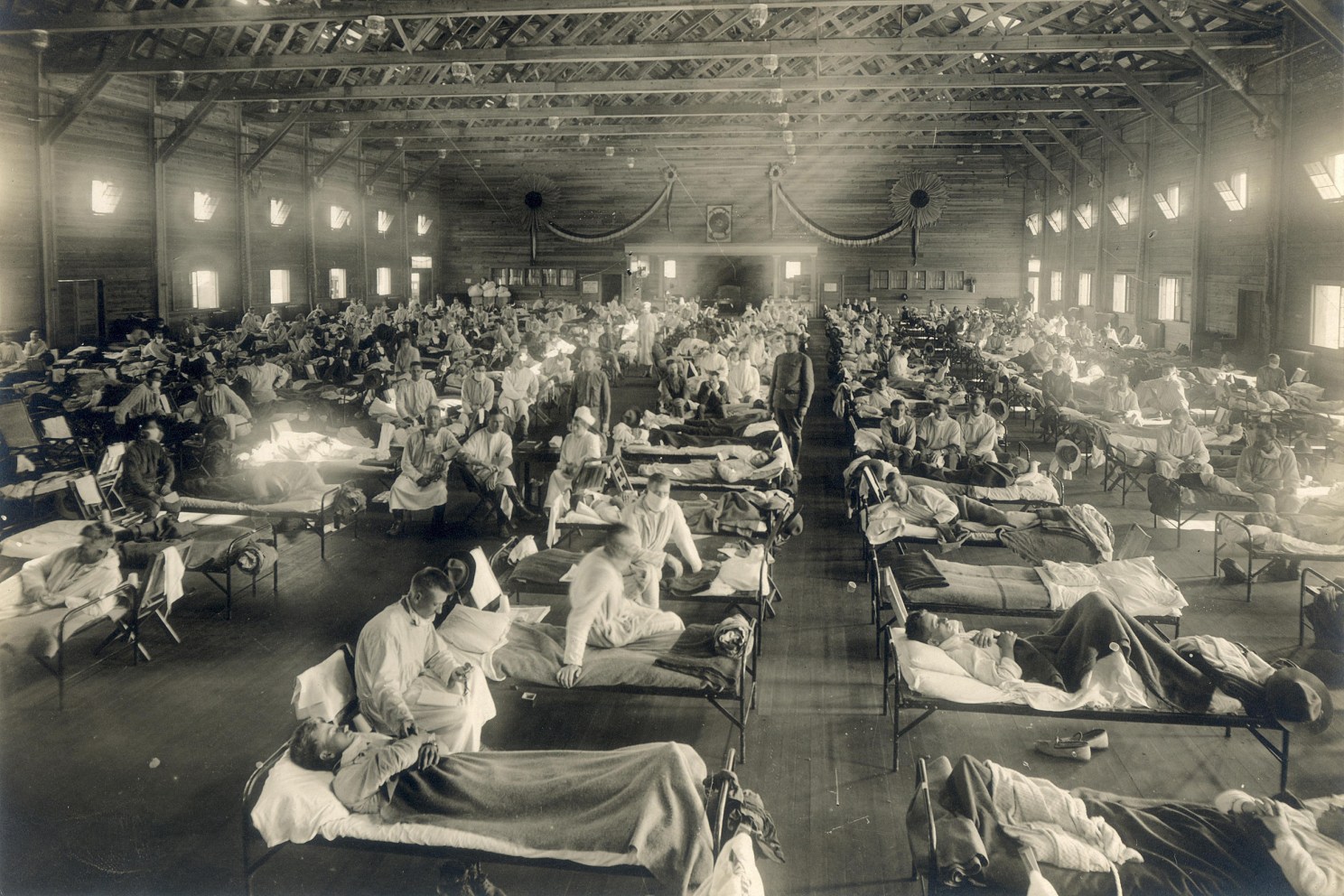 Emergency hospital.