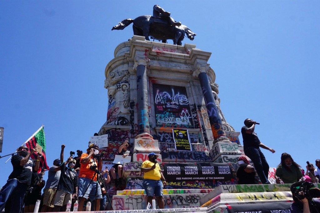 Statue of Gen. Robert E. Lee.