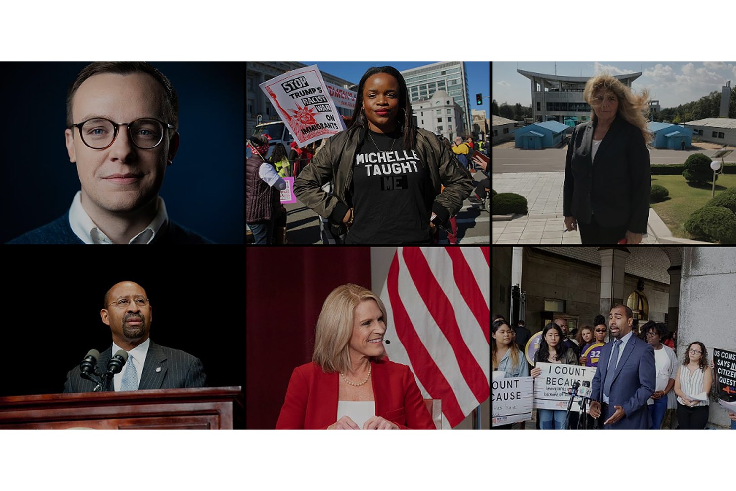 Collage of fall fellows.