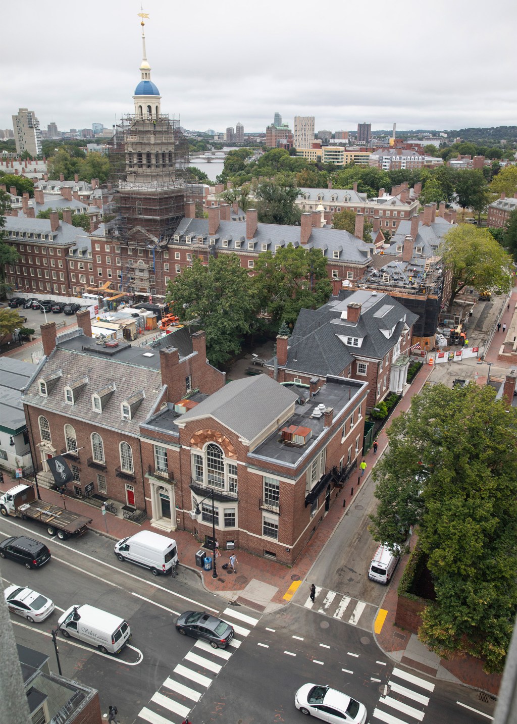 Harvard University campus.