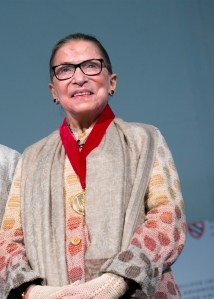 Ruth Bader Ginsburg.