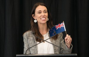 Jacinda Ardern.