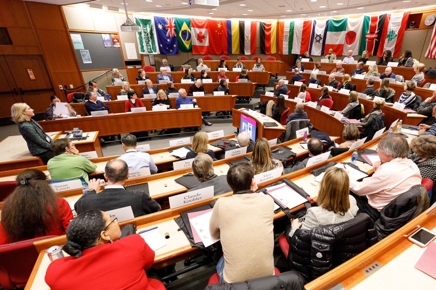 Lecture hall.